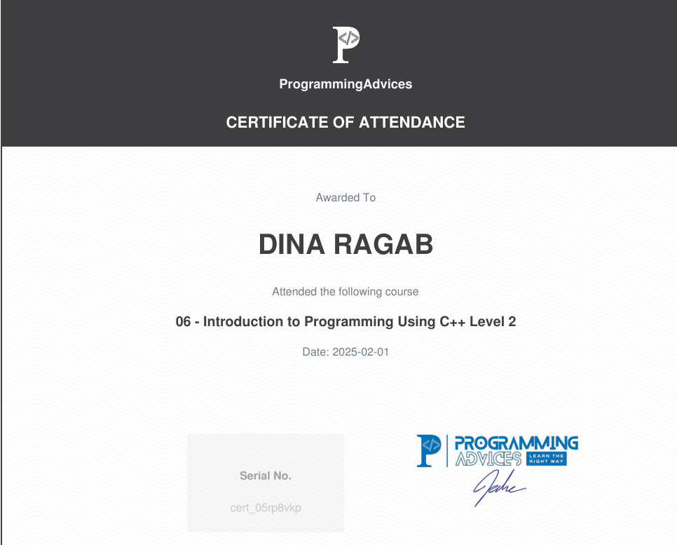 C# Certificate